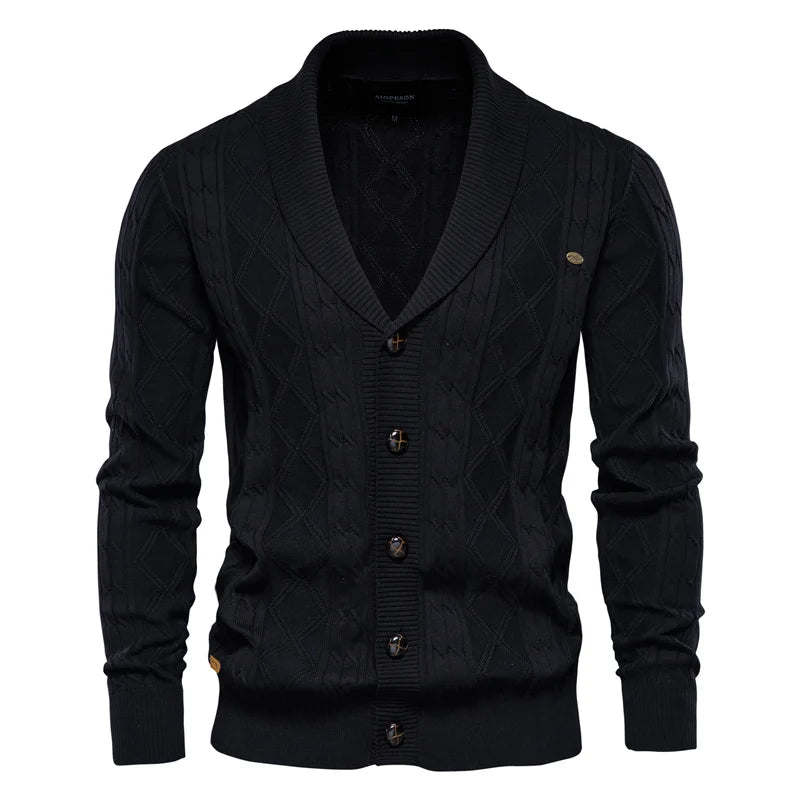 Max™ | Cardigan da Uomo con Bottoni