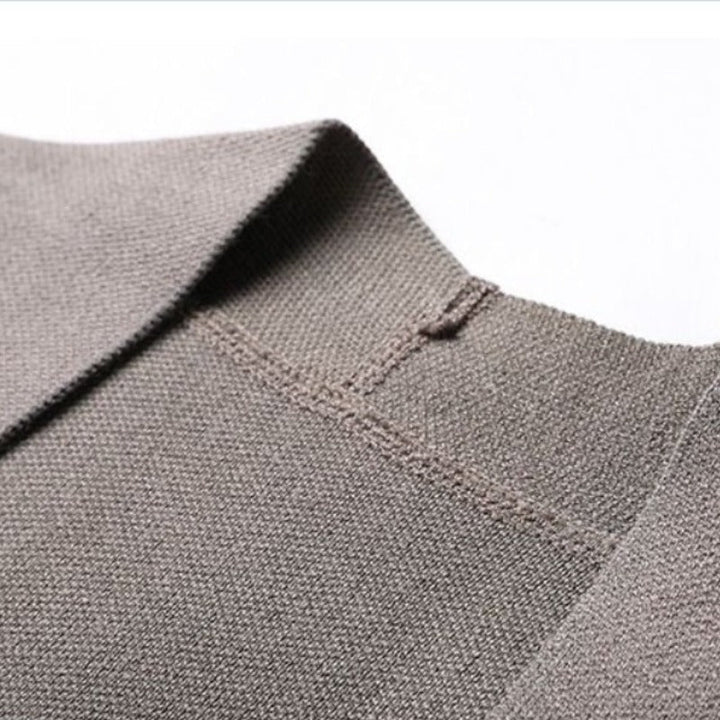 Cardigan Uomo in Maglia Fatto a Mano Vestibilità Classica
