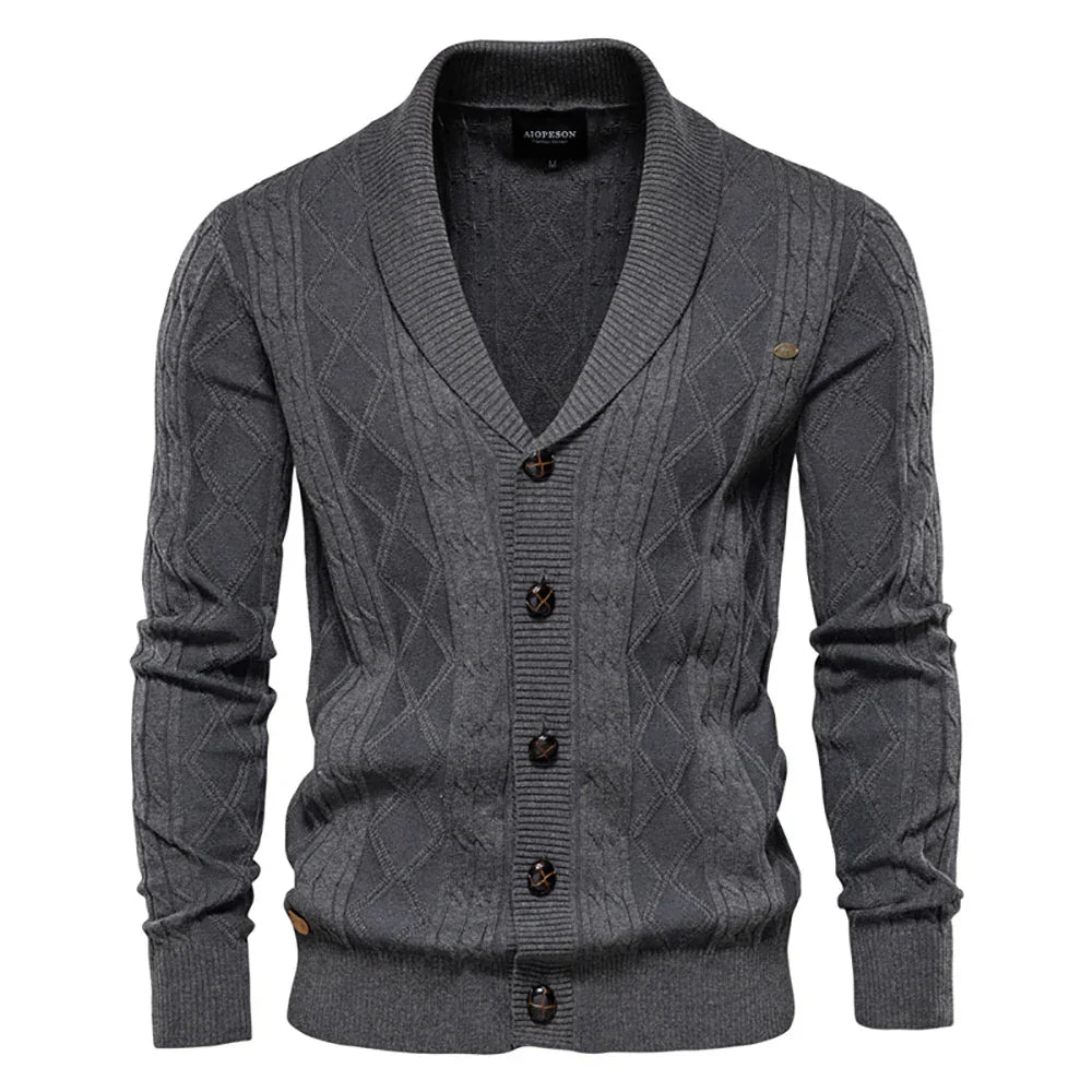 Max™ | Cardigan da Uomo con Bottoni
