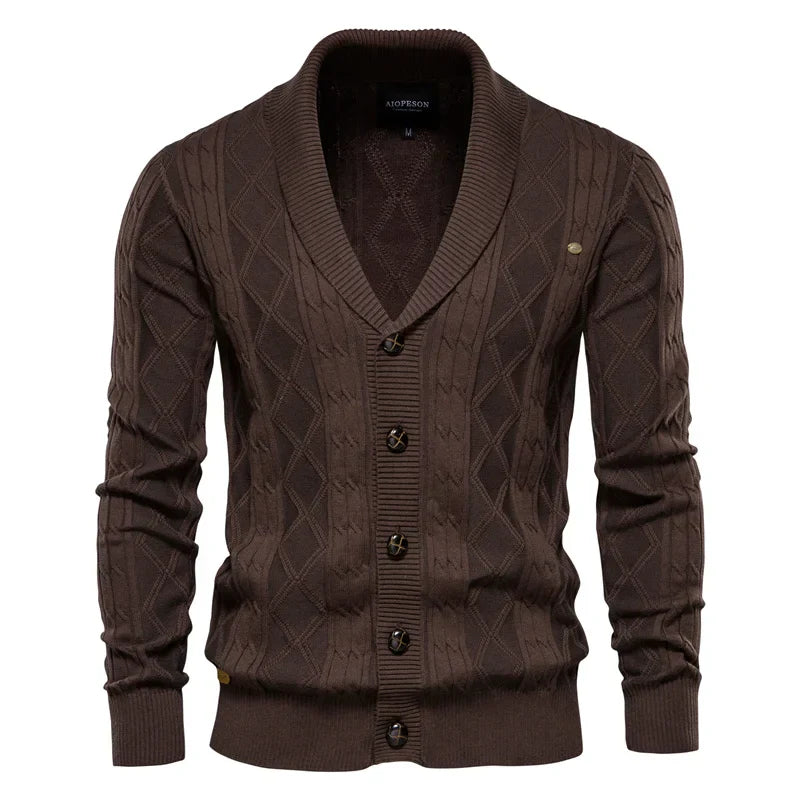 Max™ | Cardigan da Uomo con Bottoni