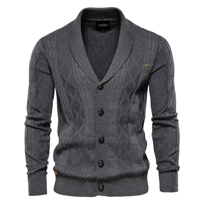 Max™ | Cardigan da Uomo con Bottoni