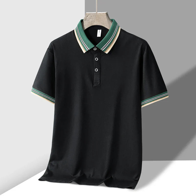 T shirt polo lussuosa uomo