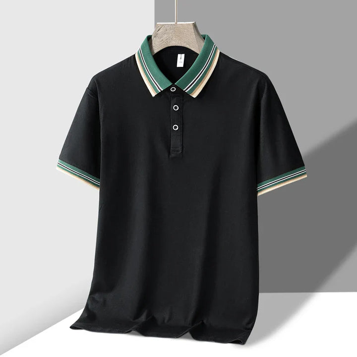 T shirt polo lussuosa uomo