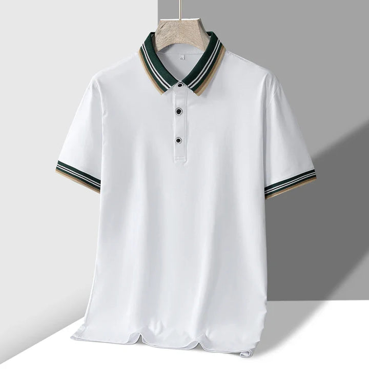 T shirt polo lussuosa uomo