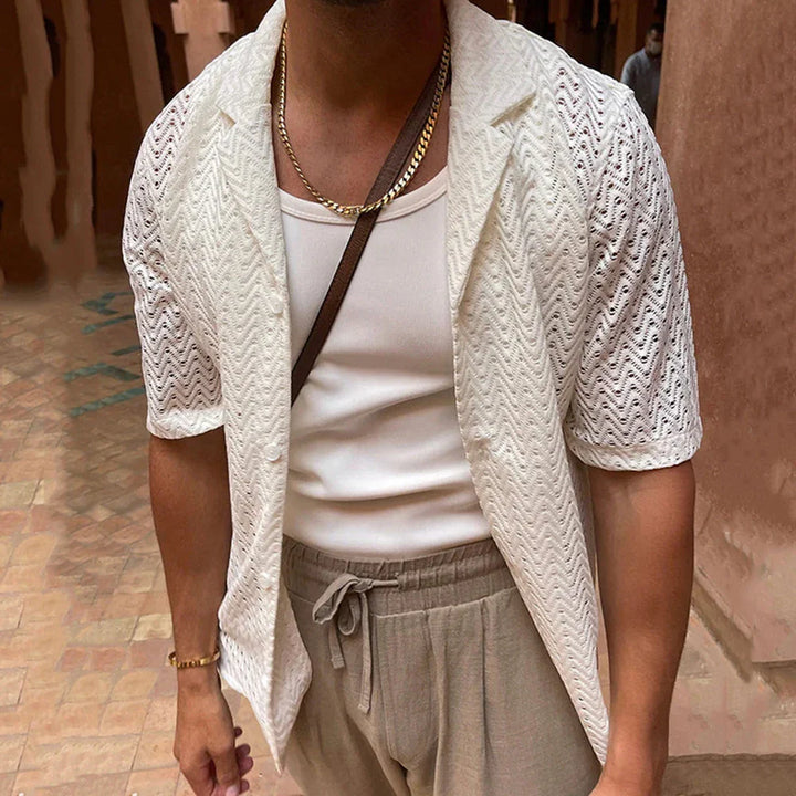 Camicia polo uomo estiva