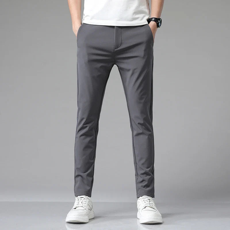 Pantaloni uomo slim fit eleganti elasticizzati
