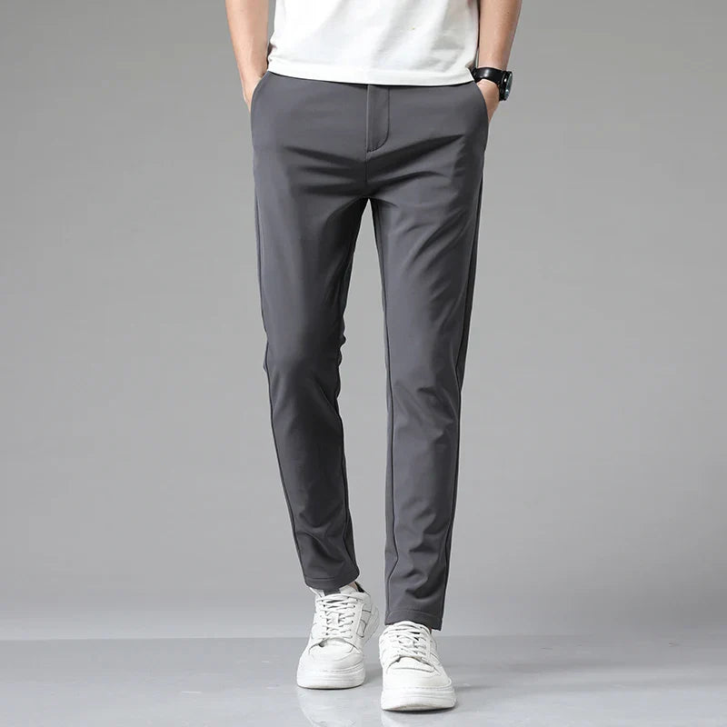 Pantaloni uomo slim fit eleganti elasticizzati