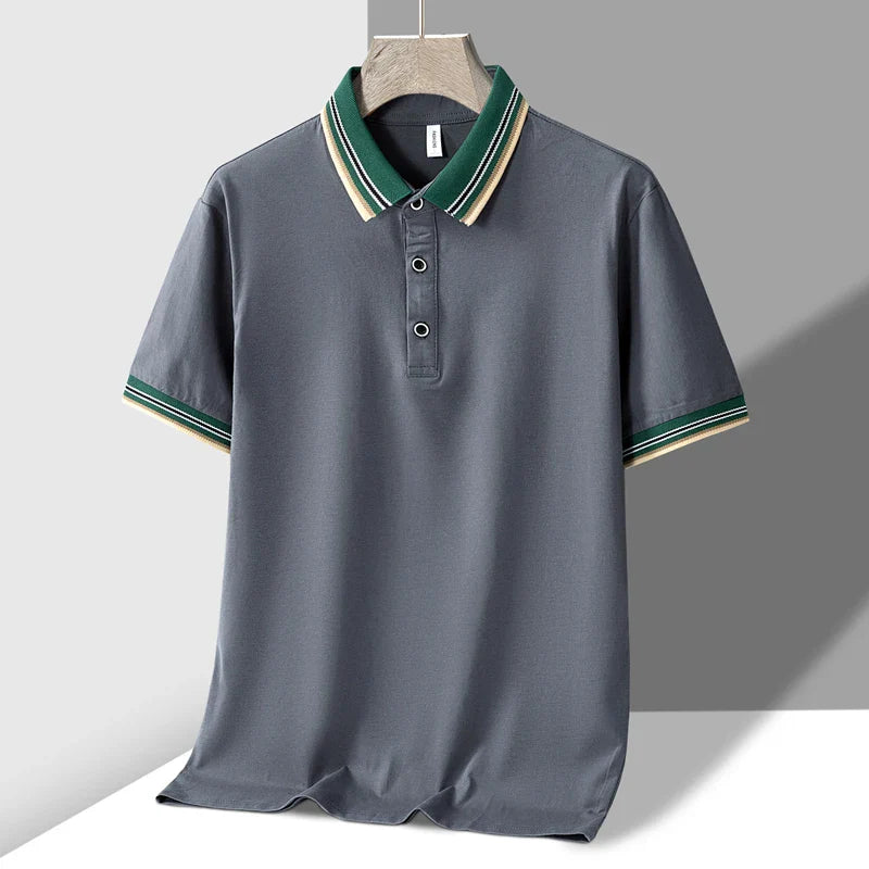 T shirt polo lussuosa uomo