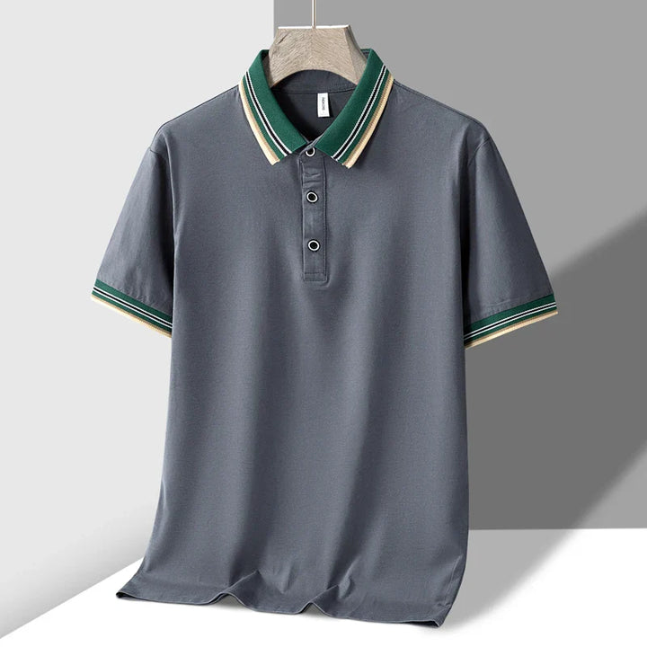 T shirt polo lussuosa uomo