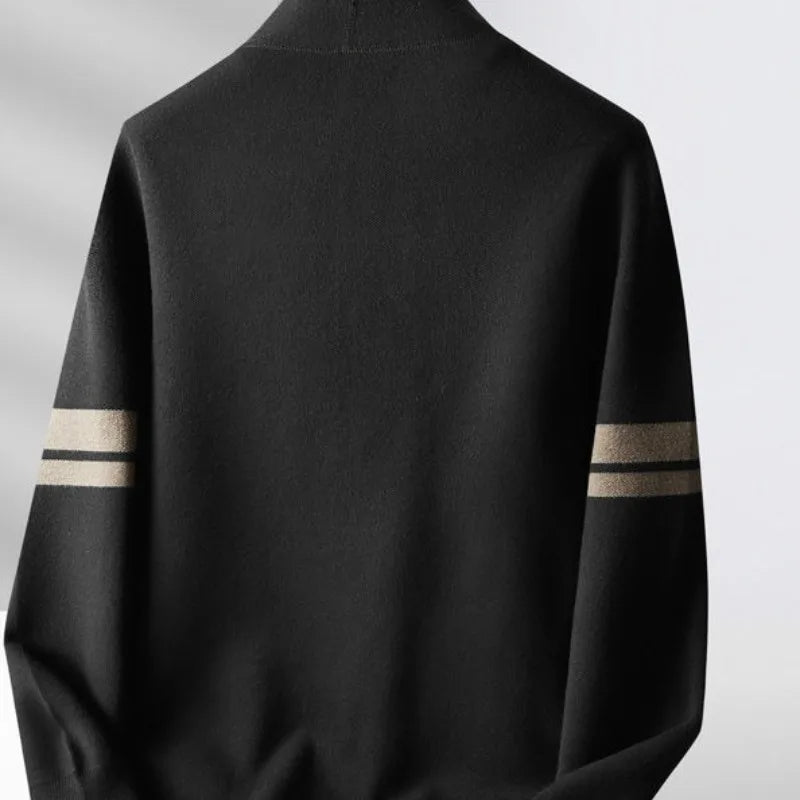 Cardigan Uomo in Maglia Fatto a Mano Vestibilità Classica