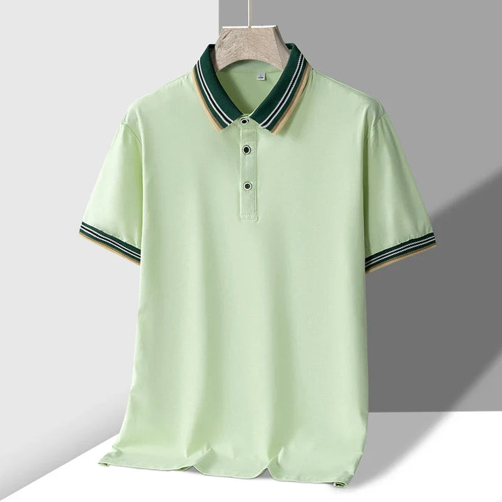 T shirt polo lussuosa uomo