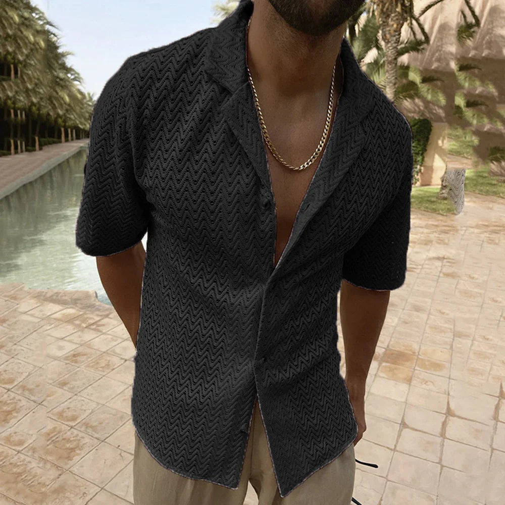 Camicia polo uomo estiva