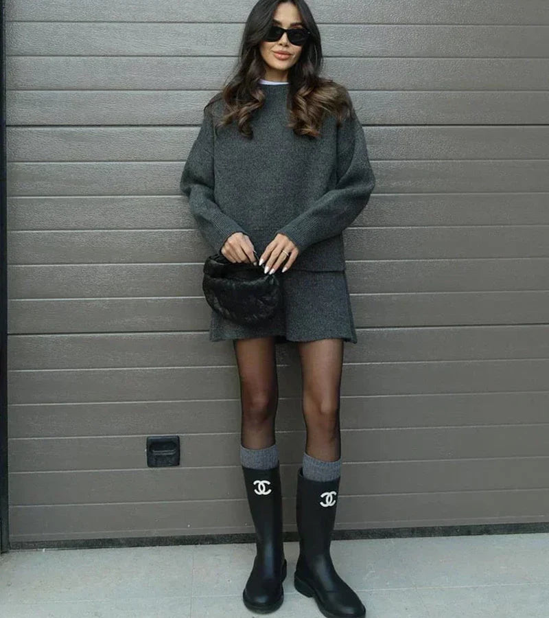 Lunara | Set in maglia – Eleganza e comfort senza tempo