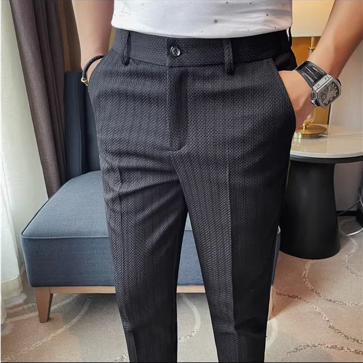 Pantaloni uomo slim fit moderni eleganti