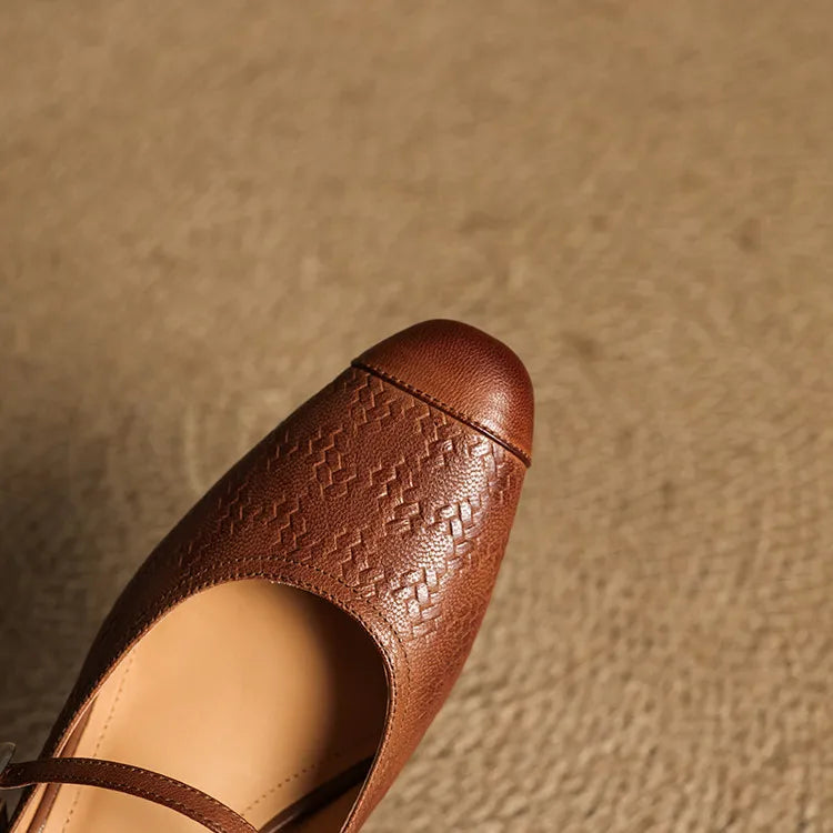 Mules donna eleganti in pelle con cinturino