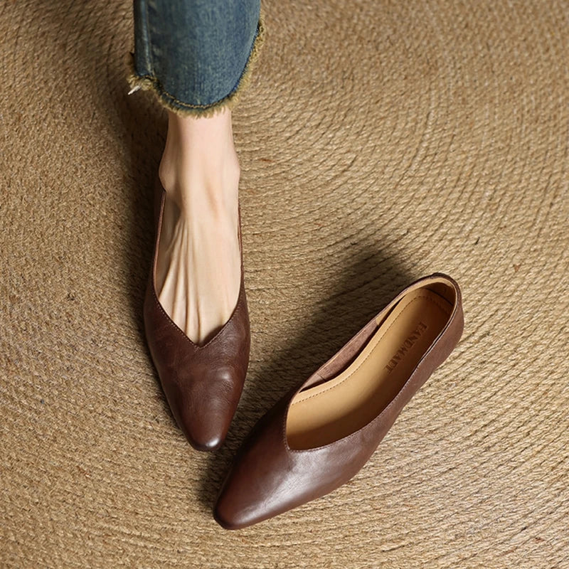 Ballerine Pelle Vera Sofisticate