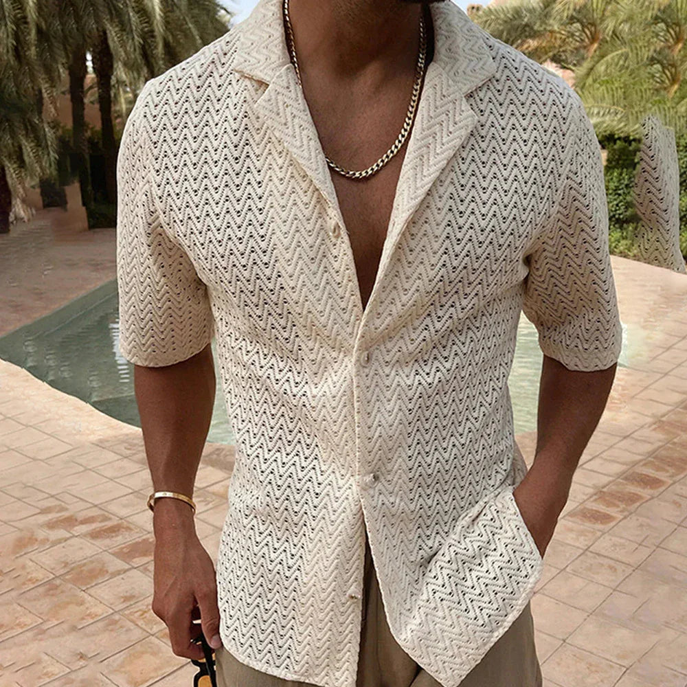 Camicia polo uomo estiva