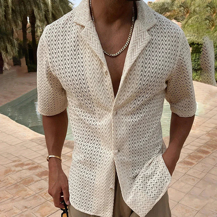 Camicia polo uomo estiva