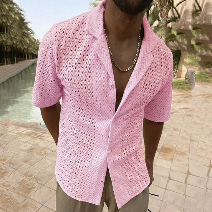 Camicia polo uomo estiva