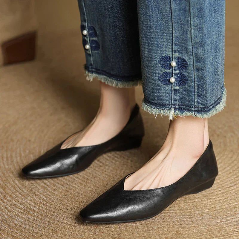 Ballerine Pelle Vera Sofisticate