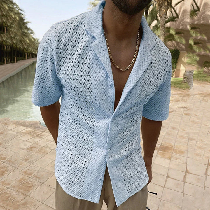 Camicia polo uomo estiva