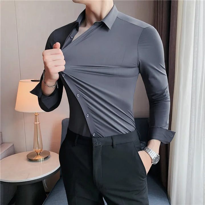 Camicia uomo slim fit elegante