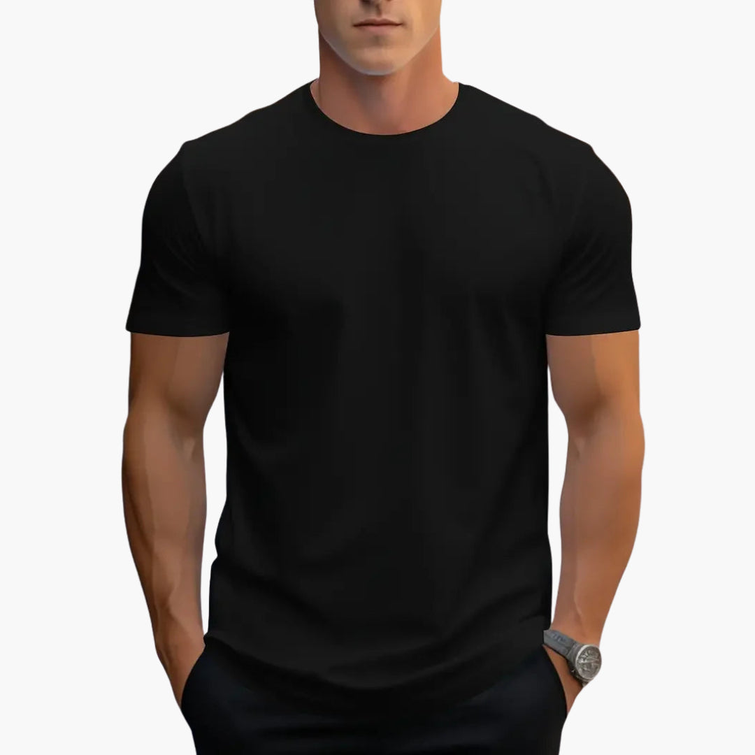 T-shirt uomo colletto rotondo