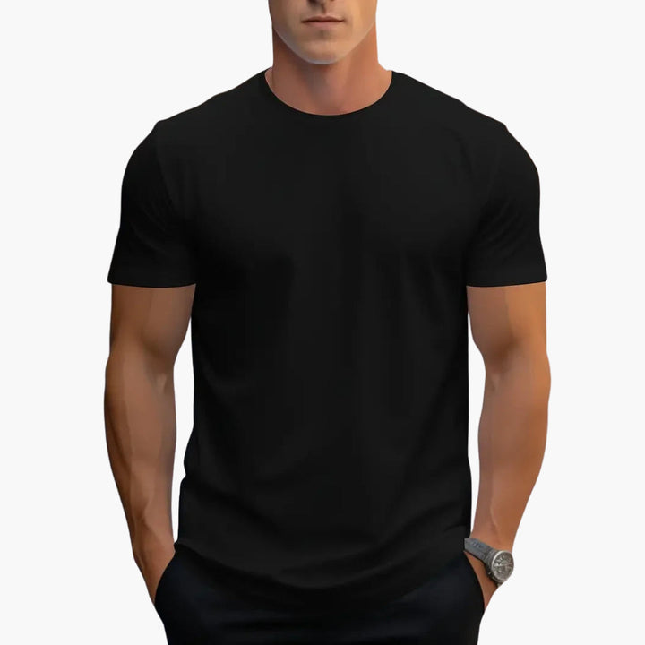 T-shirt uomo colletto rotondo