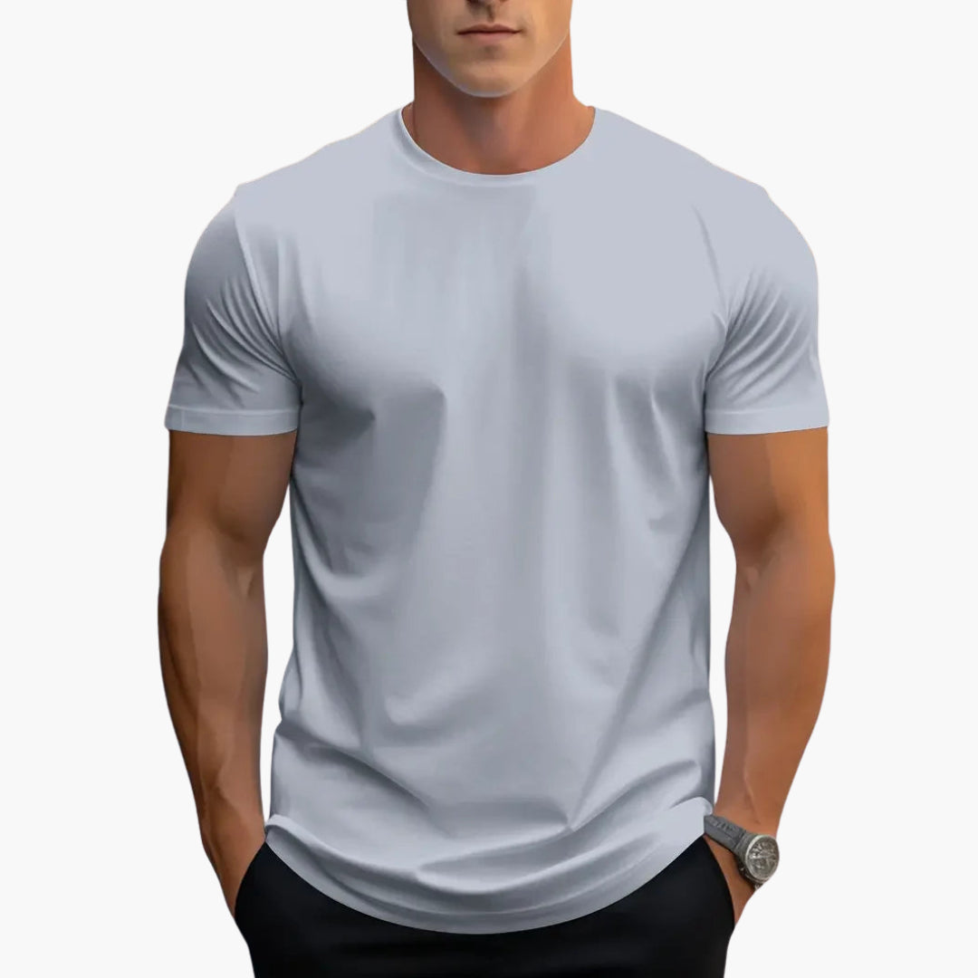T-shirt uomo colletto rotondo