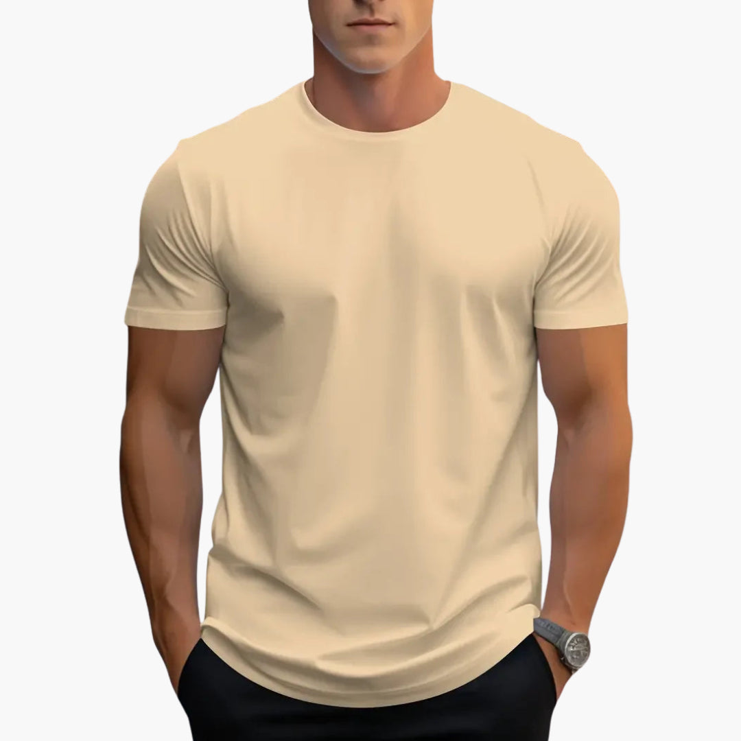 T-shirt uomo colletto rotondo