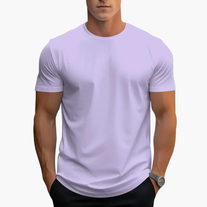 T-shirt uomo colletto rotondo