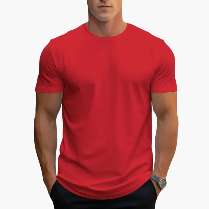 T-shirt uomo colletto rotondo