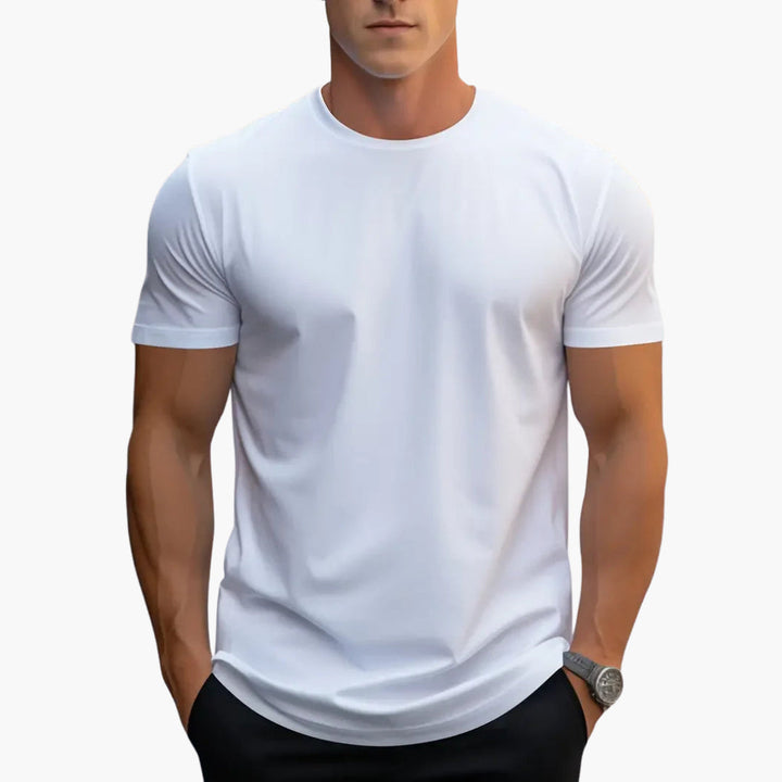 T-shirt uomo colletto rotondo