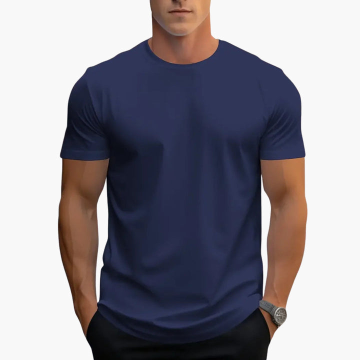 T-shirt uomo colletto rotondo