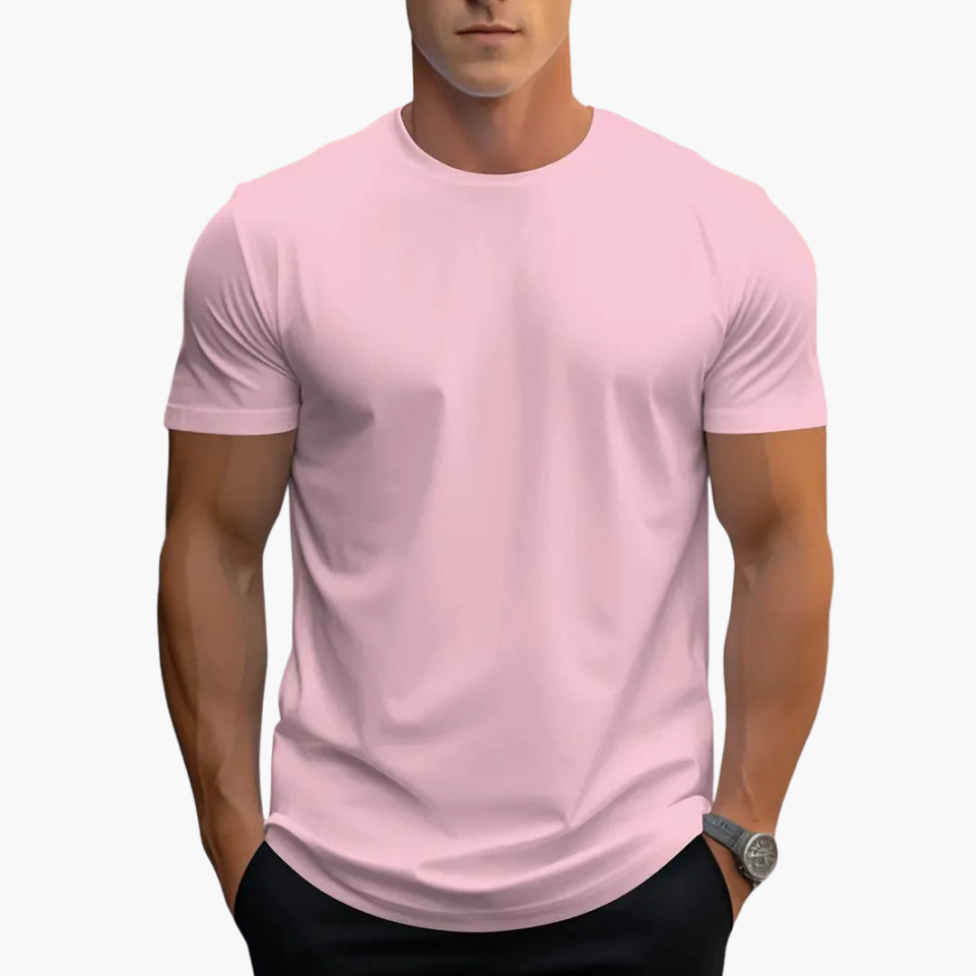 T-shirt uomo colletto rotondo
