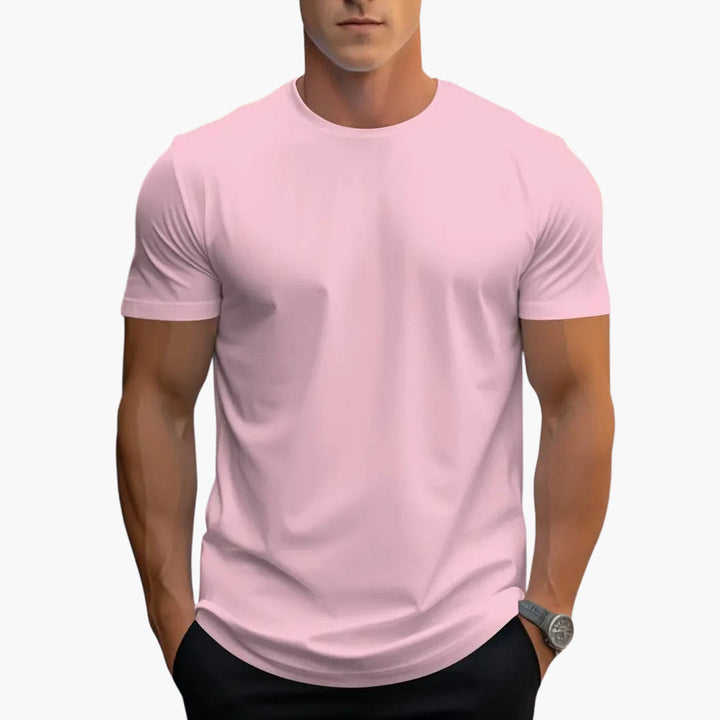 T-shirt uomo colletto rotondo