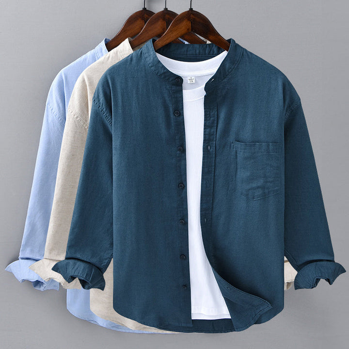 Camicia casual in lino Theodore Willow