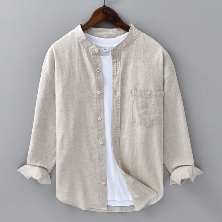 Camicia casual in lino Theodore Willow