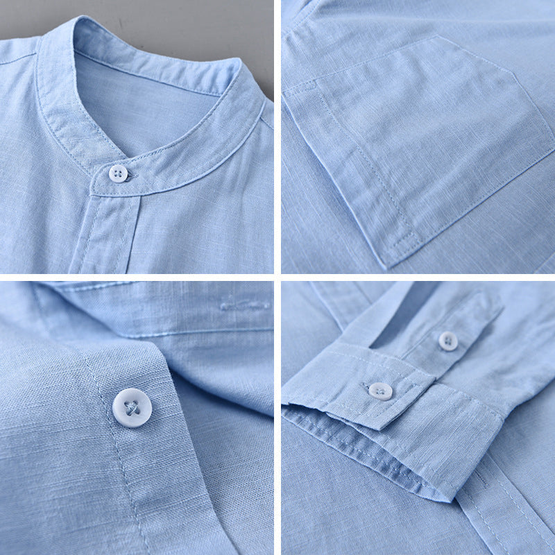 Camicia casual in lino Theodore Willow