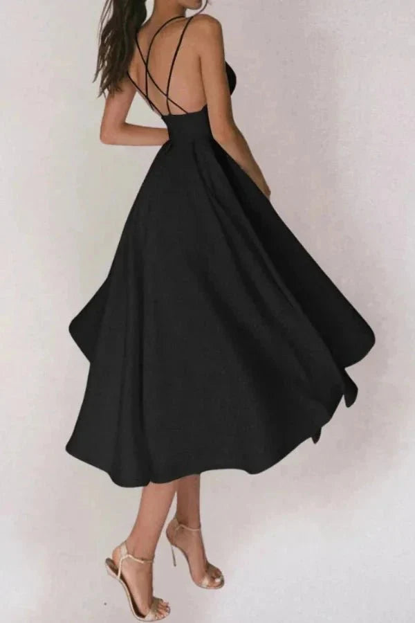 Elegante Abito Midi Alazne Donna Raffinato