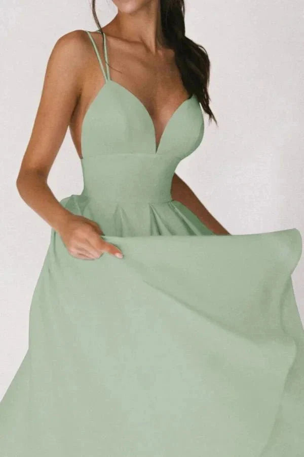 Elegante Abito Midi Alazne Donna Raffinato