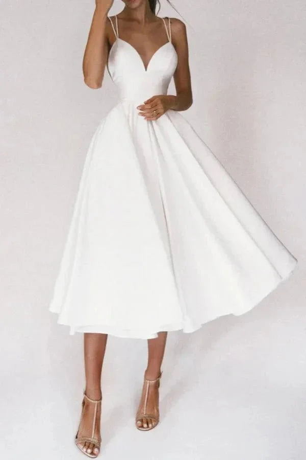 Elegante Abito Midi Alazne Donna Raffinato