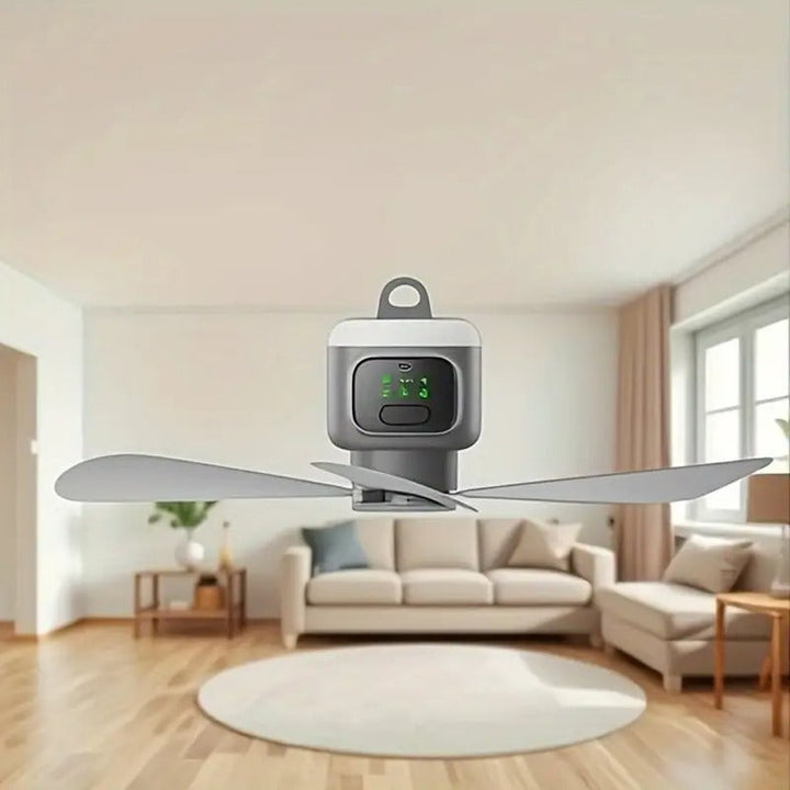 Ventilatore a Soffitto Silenzioso – Design Moderno e Compatto