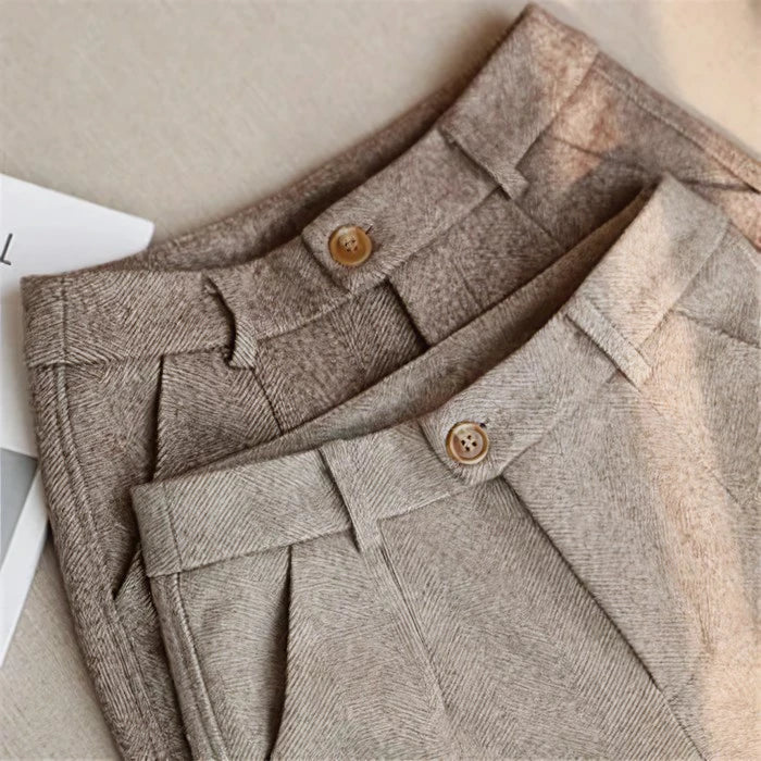 Pantaloni uomo sartoriali in pura lana