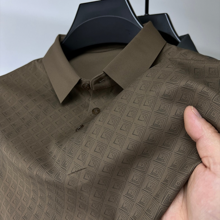 Polo Uomo in Nanosilk Vestibilità Sartoriale