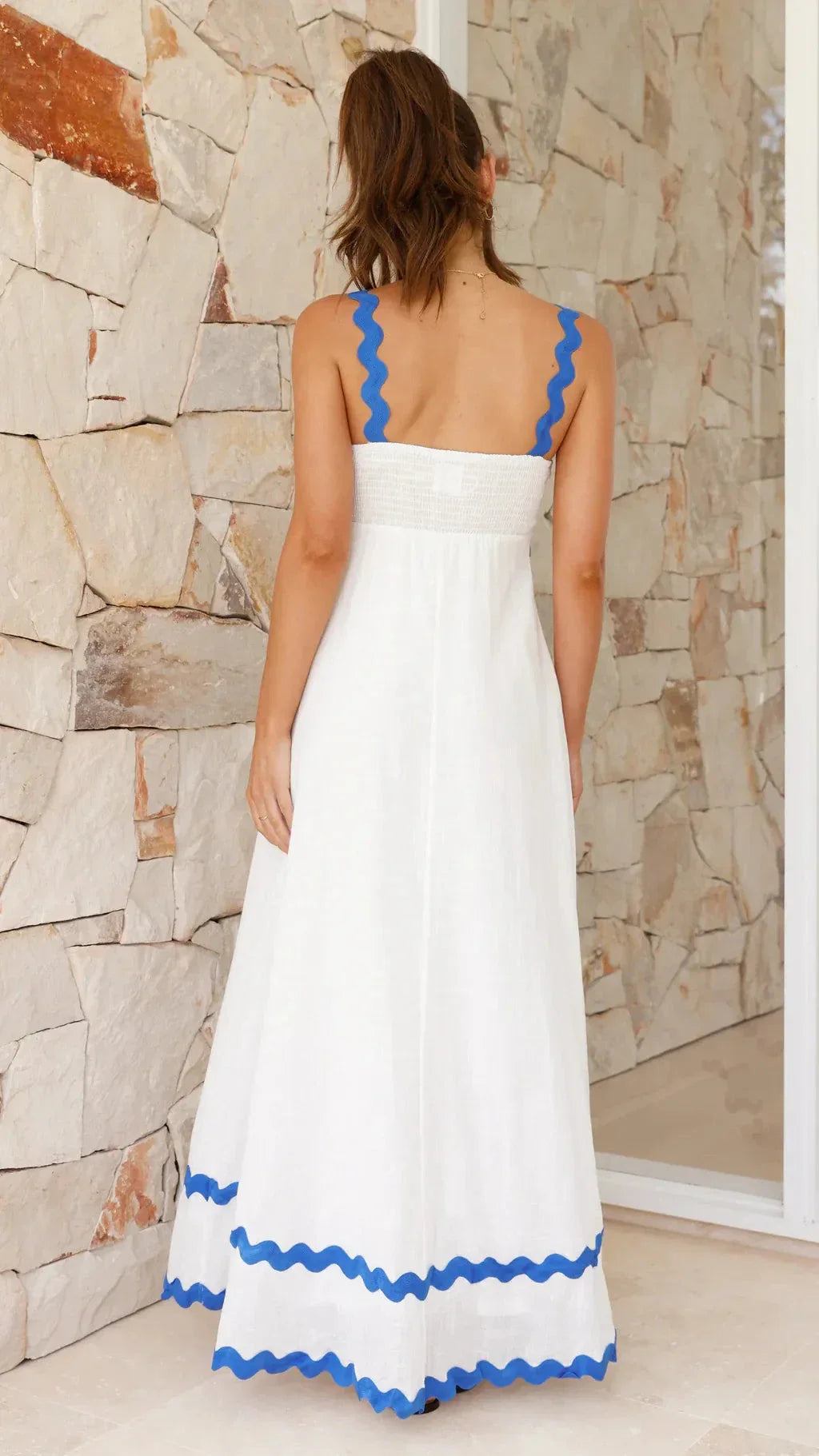 Elegante Abito Lungo Amillia Donna Glamour Raffinato