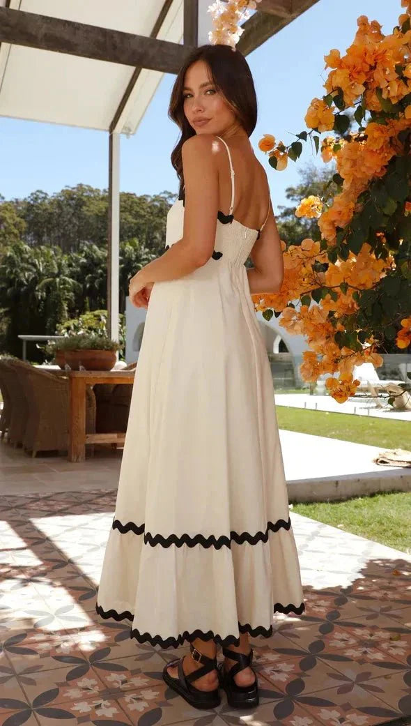 Elegante Abito Lungo Amillia Donna Glamour Raffinato