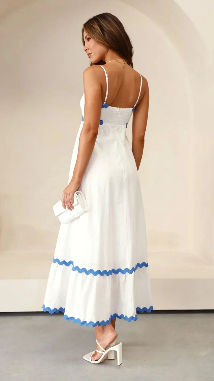 Elegante Abito Lungo Amillia Donna Glamour Raffinato