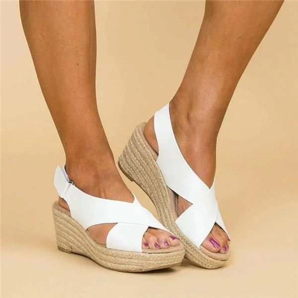 Espadrillas Sandali Donna Zeppa Espadrilles Eden