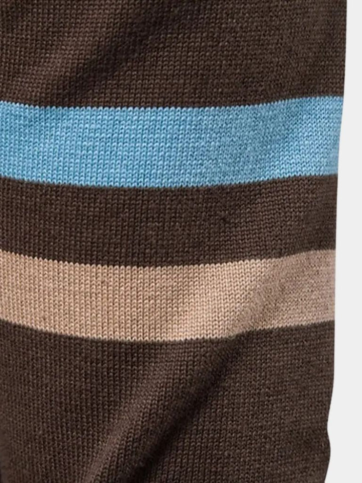 Cardigan Maglione con zip Collo alto Maglieria